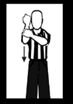 <p>What Basketball Violation does this hand signal imply?</p>