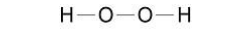 <p>What is the correct formula of hydrogen peroxide?(1)</p>
