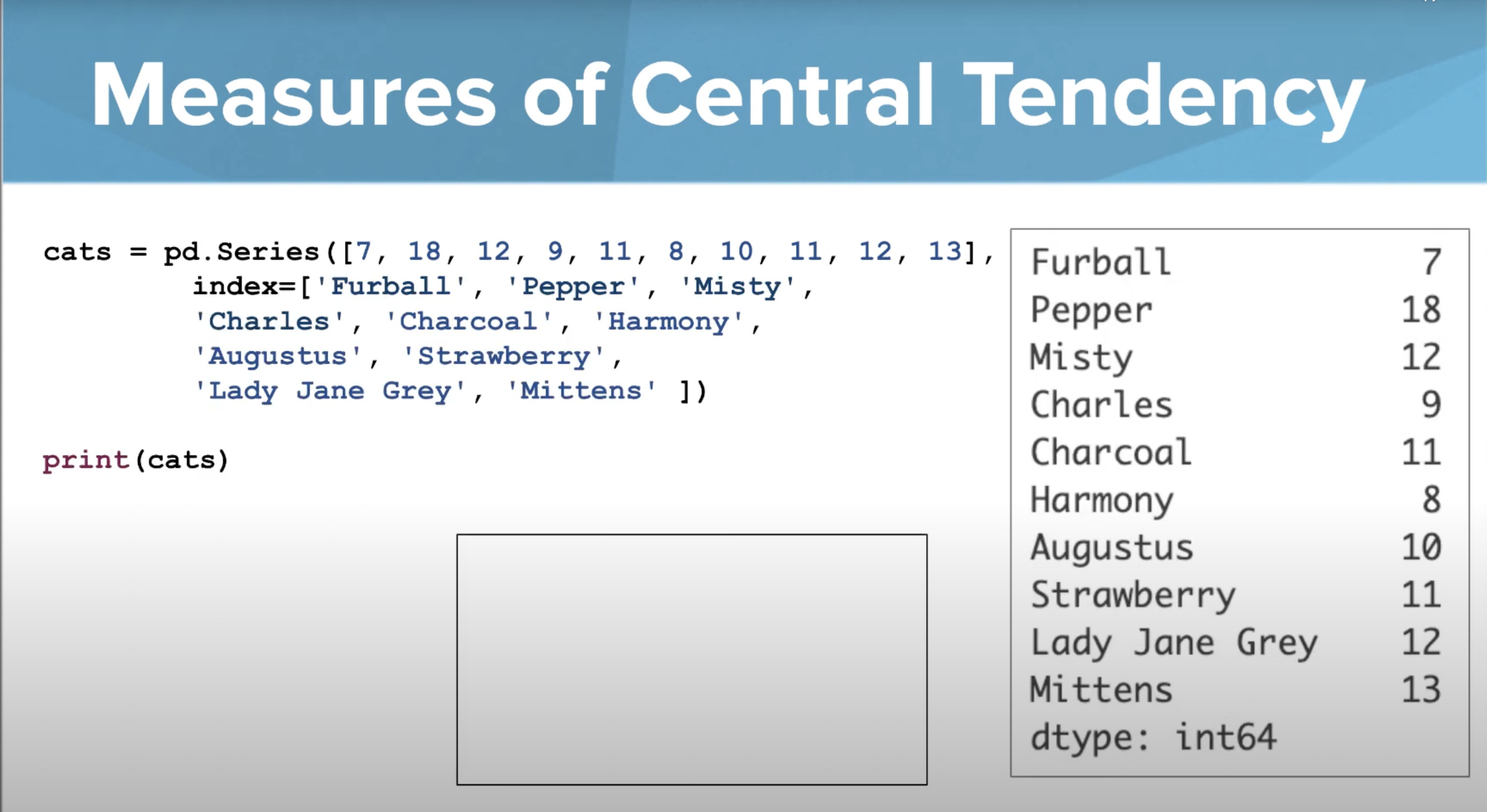 <p>Assigns names to elements in the list </p>