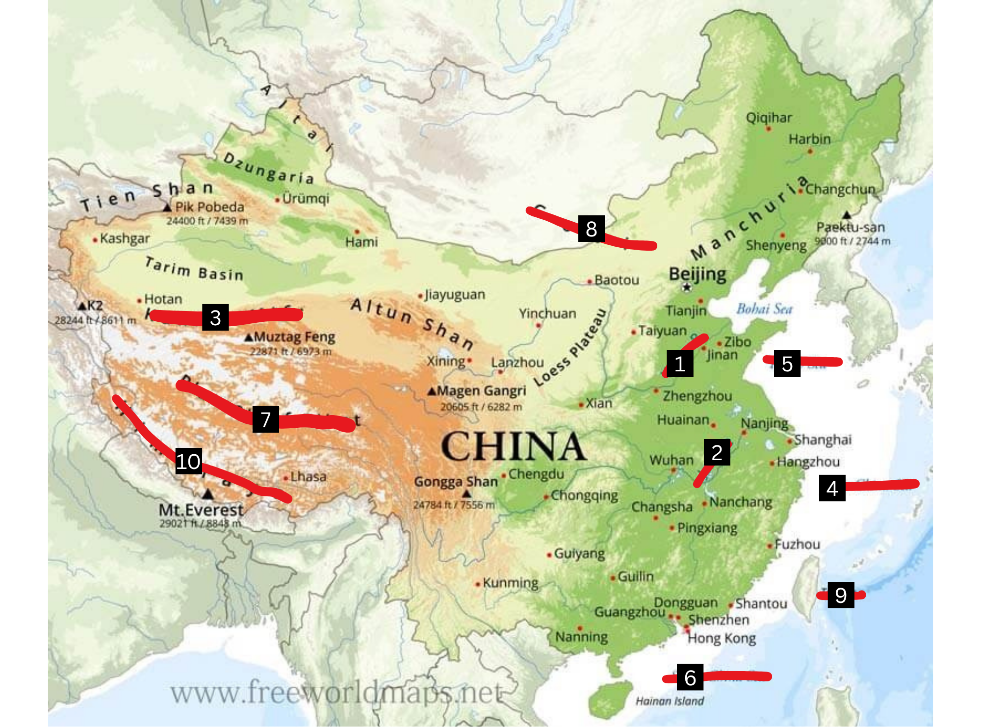 <p>Yangtze River</p>