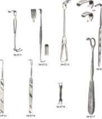 <p>used to hold back or retract organs or tissue to gain exposure to the operative site.</p><p>look at the blade, not the handle</p>