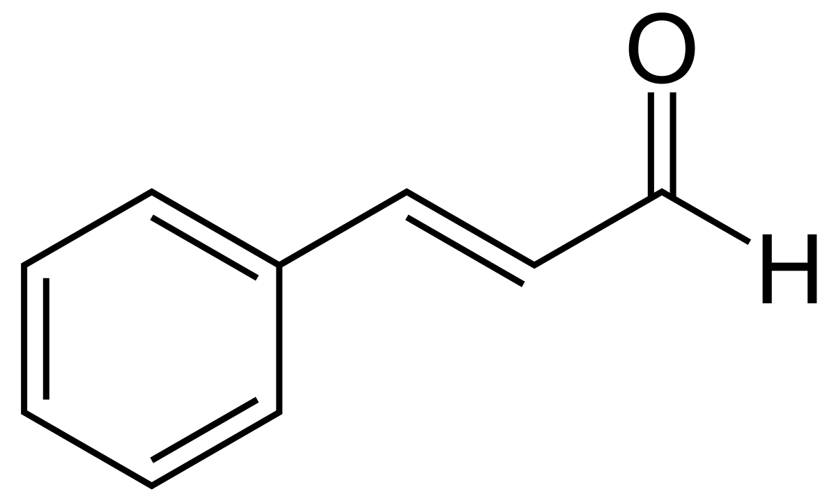 Cinnamaldehyde structure