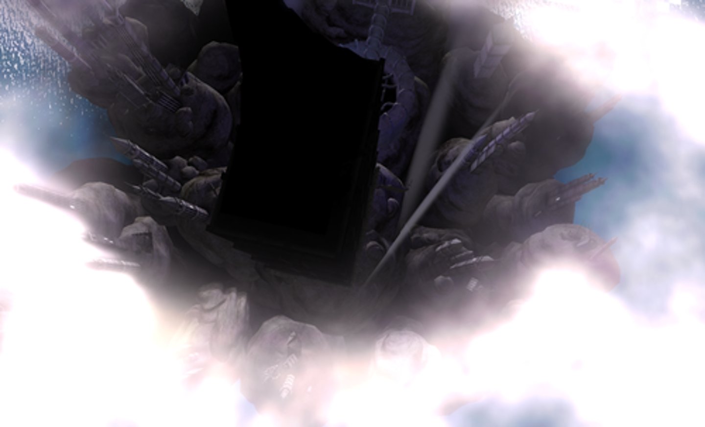 <p>an extreely deep hole</p>