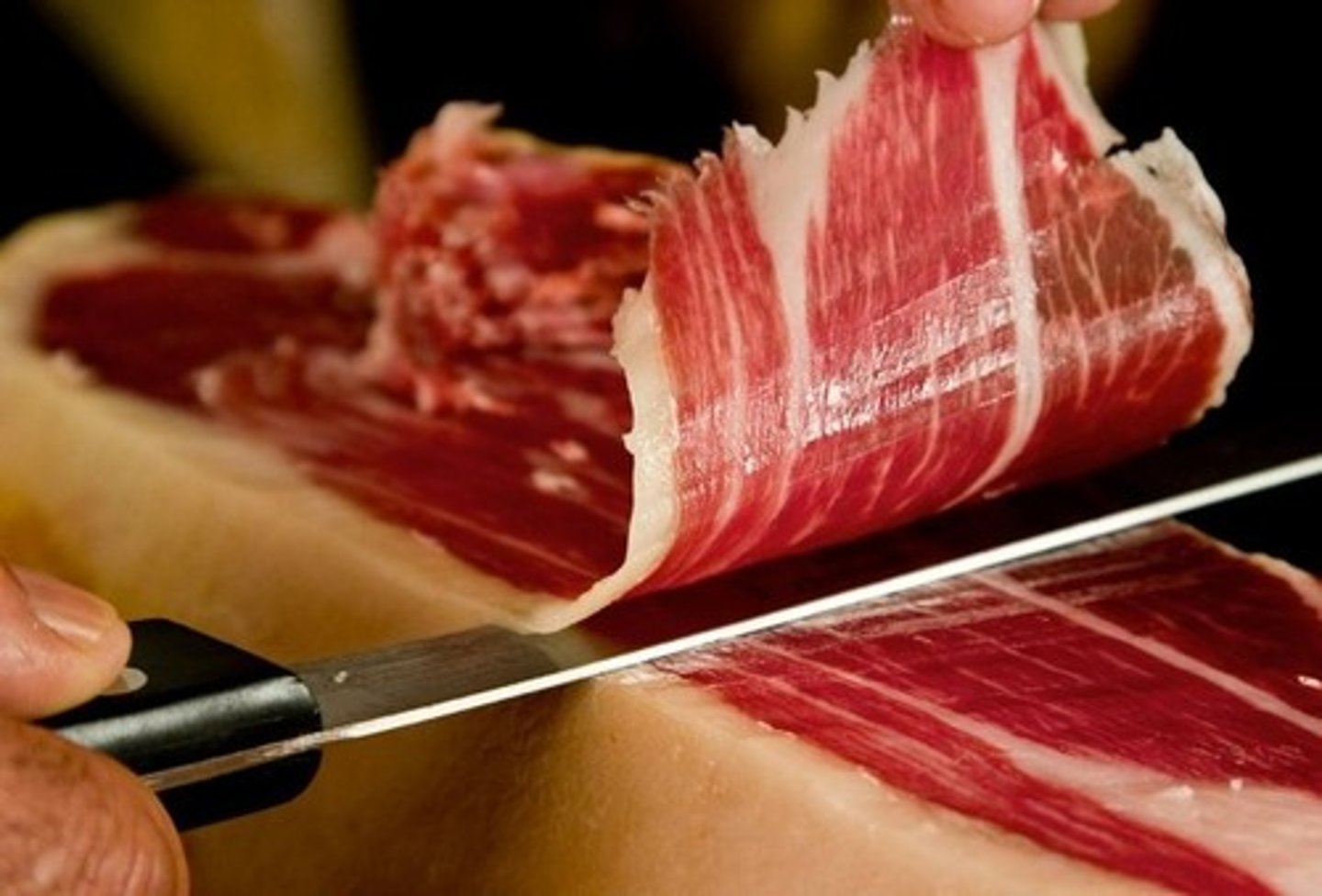 <p>a slice of ham</p>