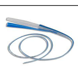 <p>nasogastric tube (nose to stomach)<br>single-lumen<br>feeding or gastric suction<br>long-term drainage<br></p>