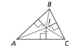 <p>point where the angle bisectors of a triangle intersect, equidistant from the sides</p>