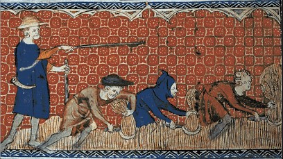 <p>Labor system where peasants are tied to the land and owe work to landowners.</p><p>Sig: Major social/economic system in Russia/Eastern Europe; shows inequality & how elites controlled labor.</p>