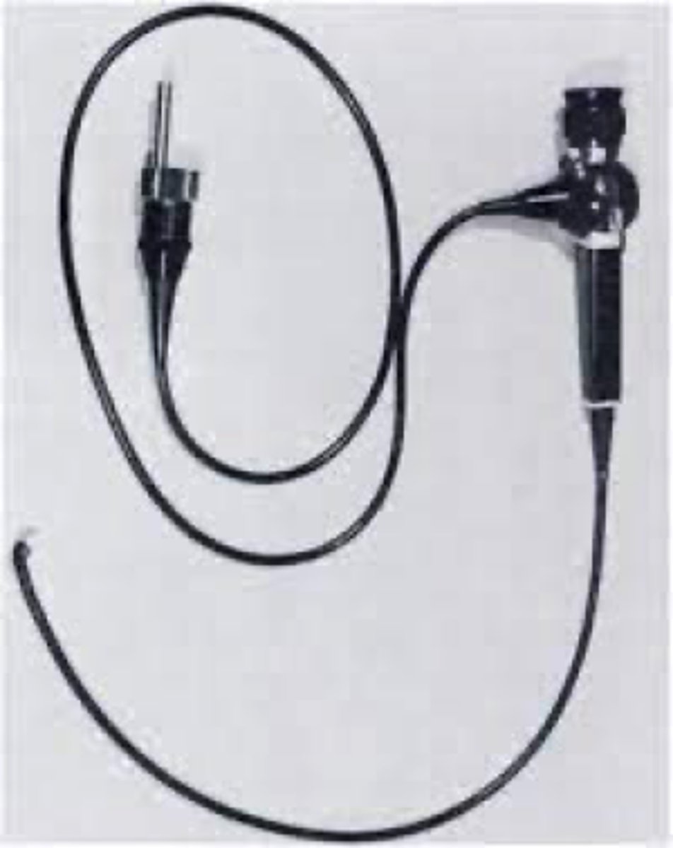 <p>fiberoptic bronchoscope</p>