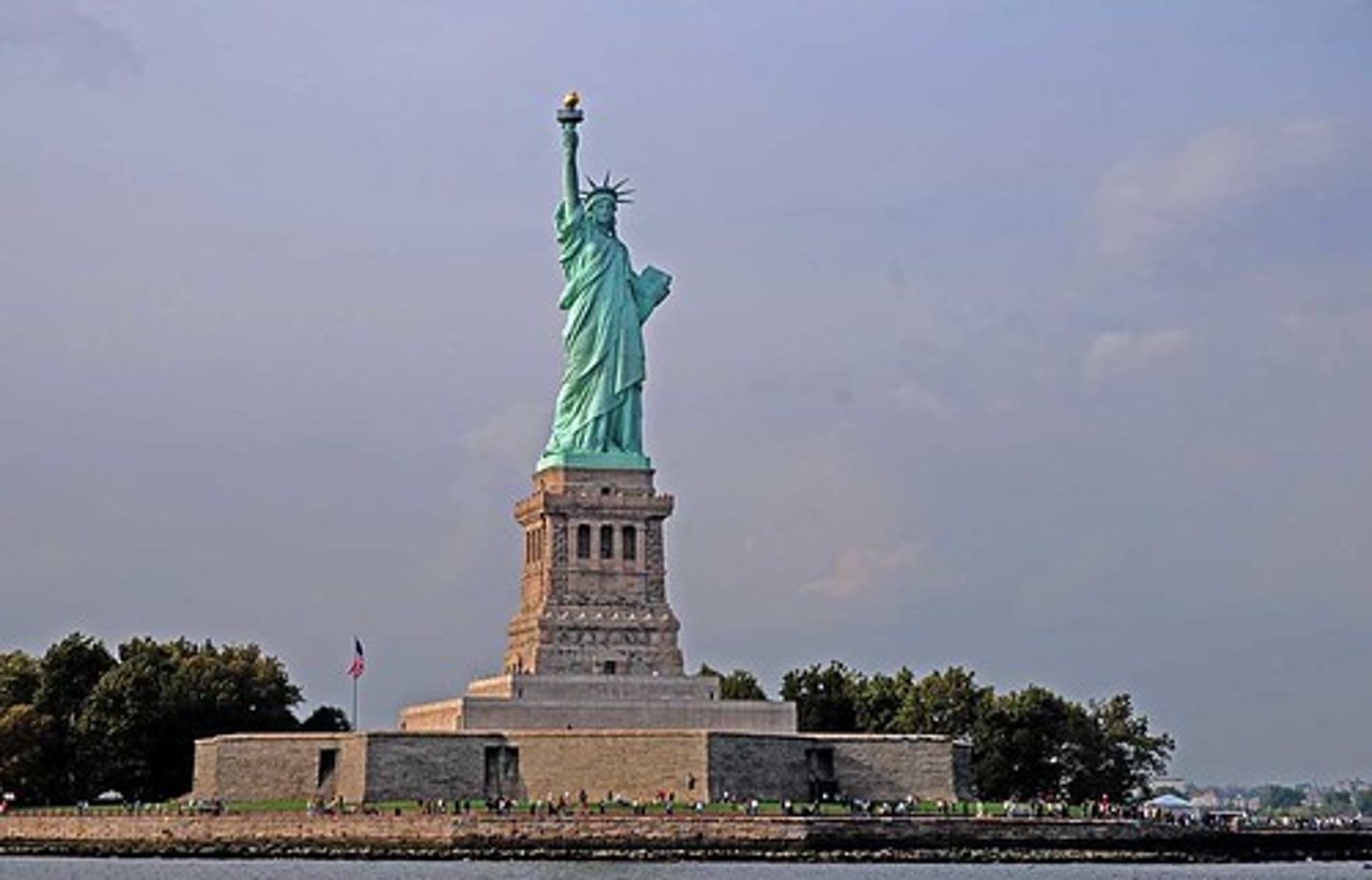 <p>The Statue of Liberty</p>
