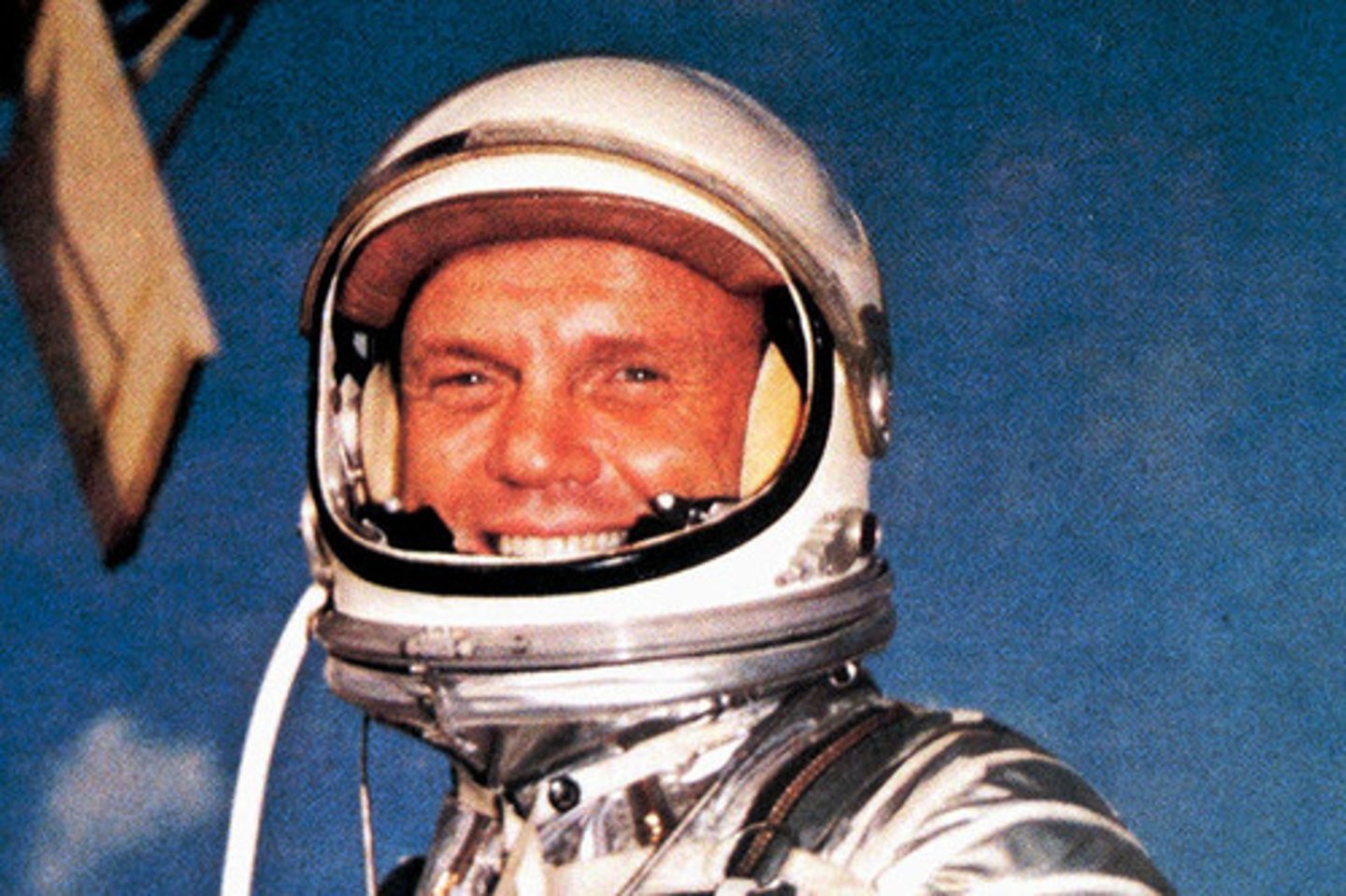 <p>first American to orbit the Earth</p>