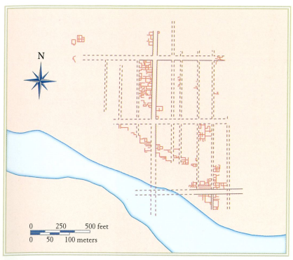 <p><span>schematic cite plan of Marzabotto</span></p>