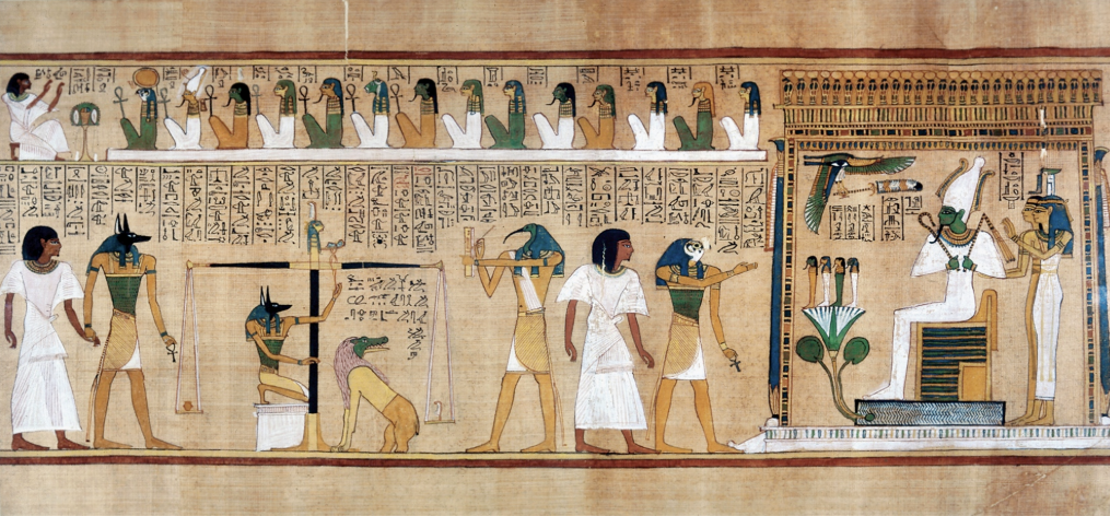 <p><span>Which of the following is NOT a convention that we can associate with Ancient Egyptian art?</span></p><ul><li><p>Flat space with little depth</p></li><li><p>A jewel-toned color palette</p></li><li><p>Reliance on contour line</p></li><li><p>Modeled figures with a sense of mass</p></li></ul><p></p>