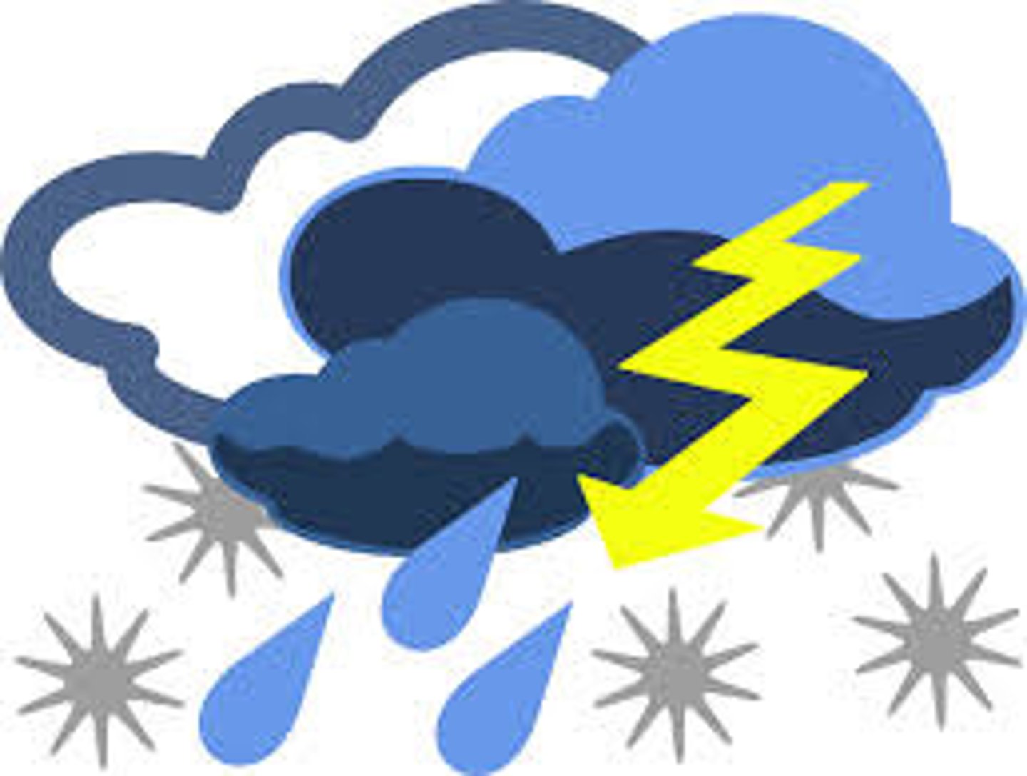 <p>It's bad (weather).</p>