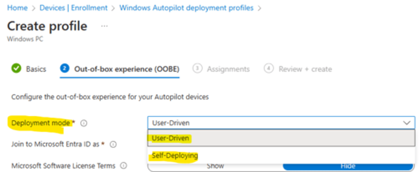 <p>Devices are not associated with the user enrolling the device and user credentials are not required to provision the device</p>