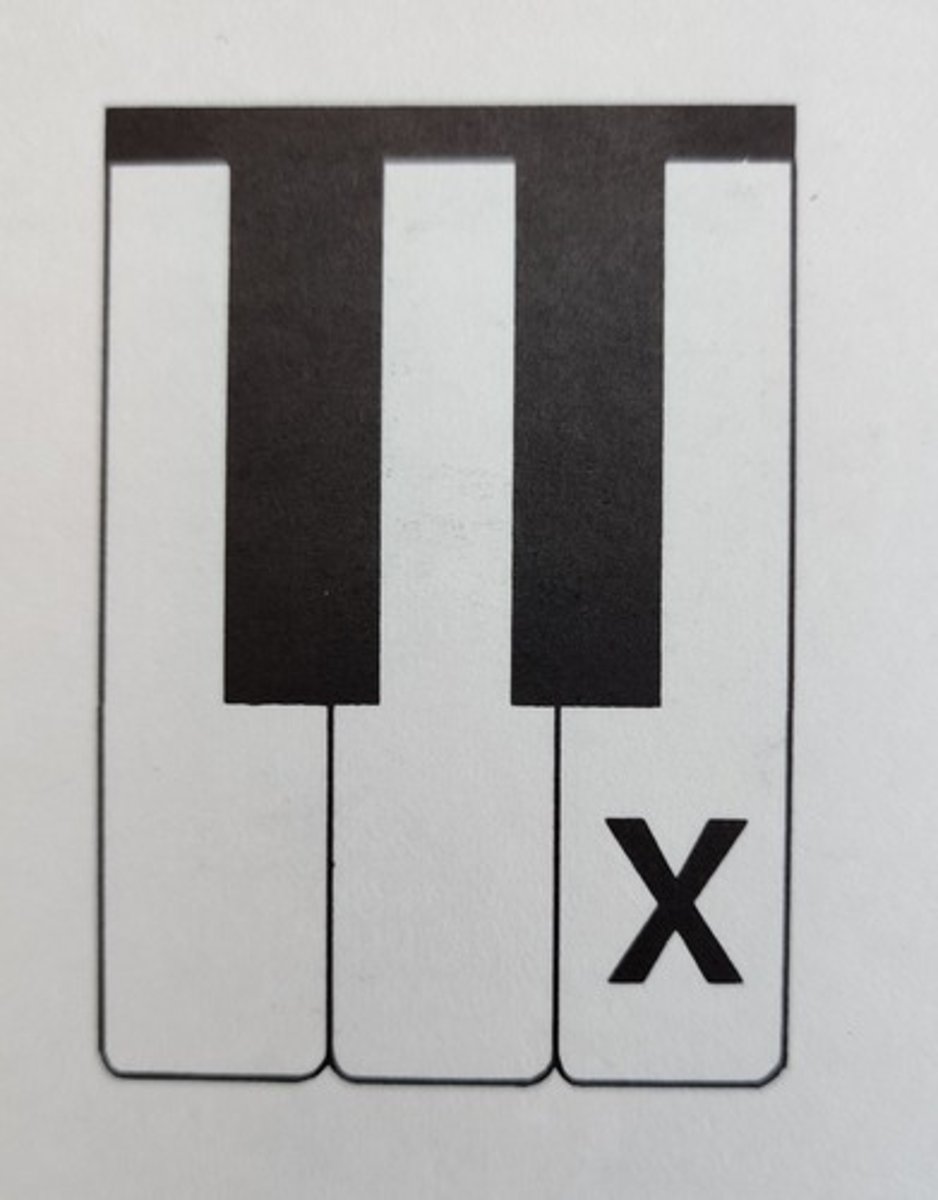 <p>The note marked with an "X" is an________</p>