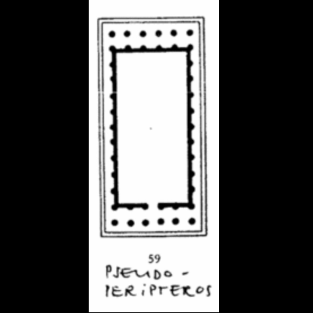 Pseudo-Peripteros
