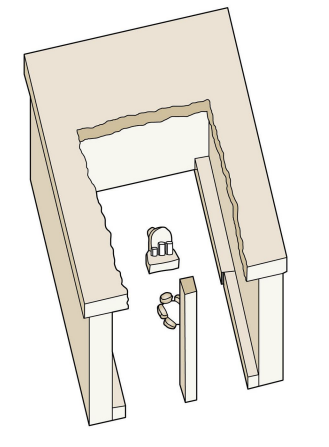 <p>Phoenician&nbsp;“Temple” at Kommos</p>