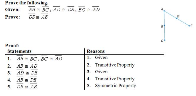 <p>Transitive Property</p>