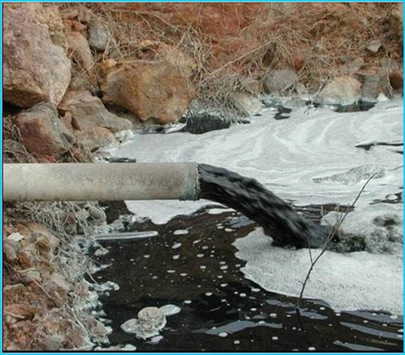 <p>polluted liquid produced by water passing through buried wastes in a landfill</p>