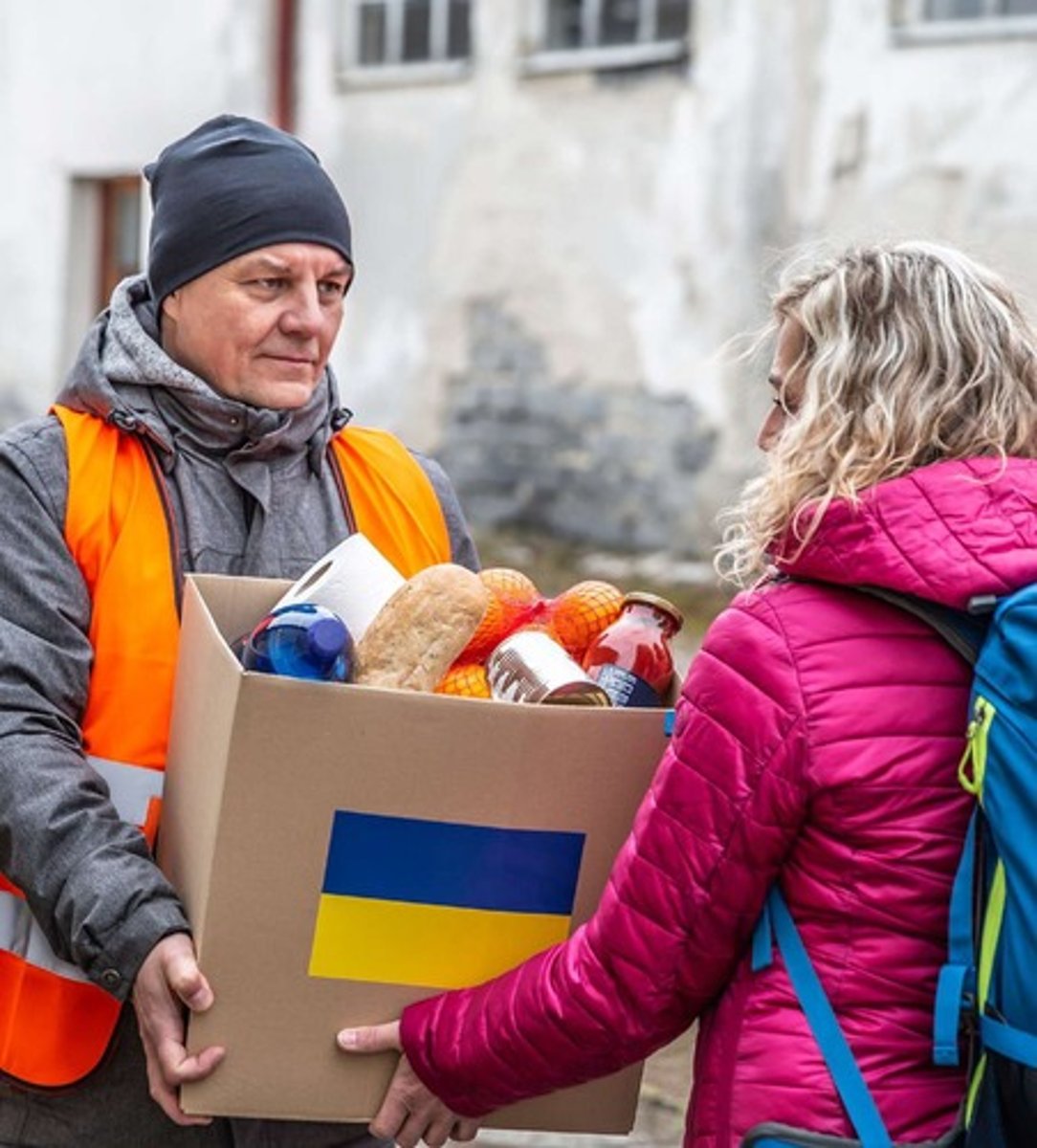 <p>Short-term aid in response to crises like natural disasters, war, or famine.</p>