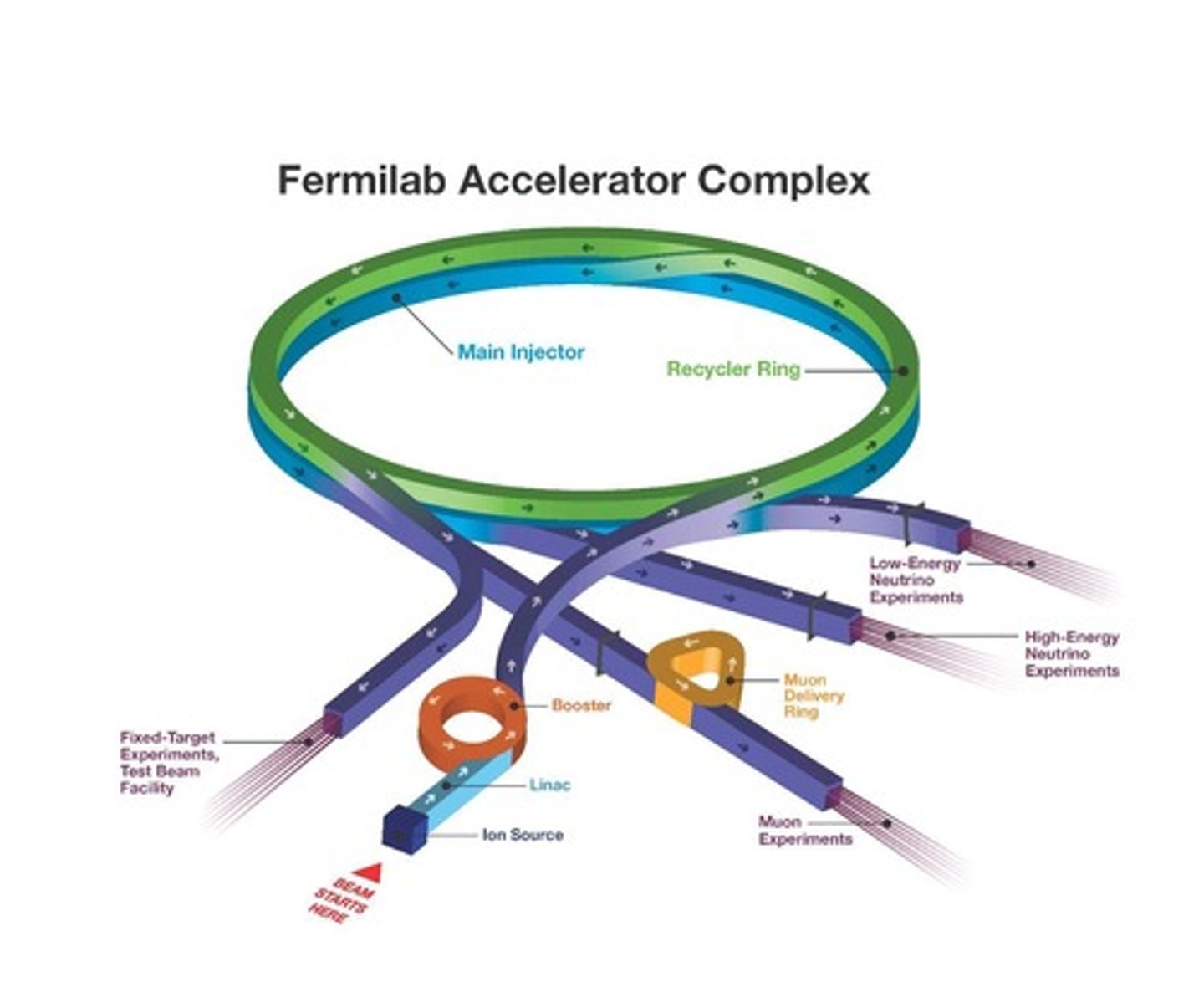 <p>The Large Hadron Collider, located between France and Switzerland.</p>