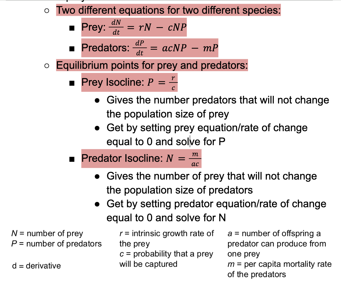 <p><span style="background-color: transparent;"><span>Model of predator-prey interactions that incorporates oscillations in the abundances of predator and prey populations and shows predator numbers lagging behind those of their prey</span></span></p>