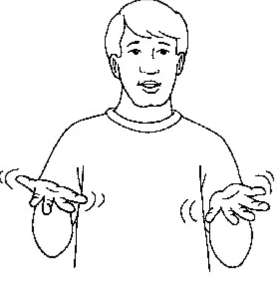<p>(side to side motion)</p>