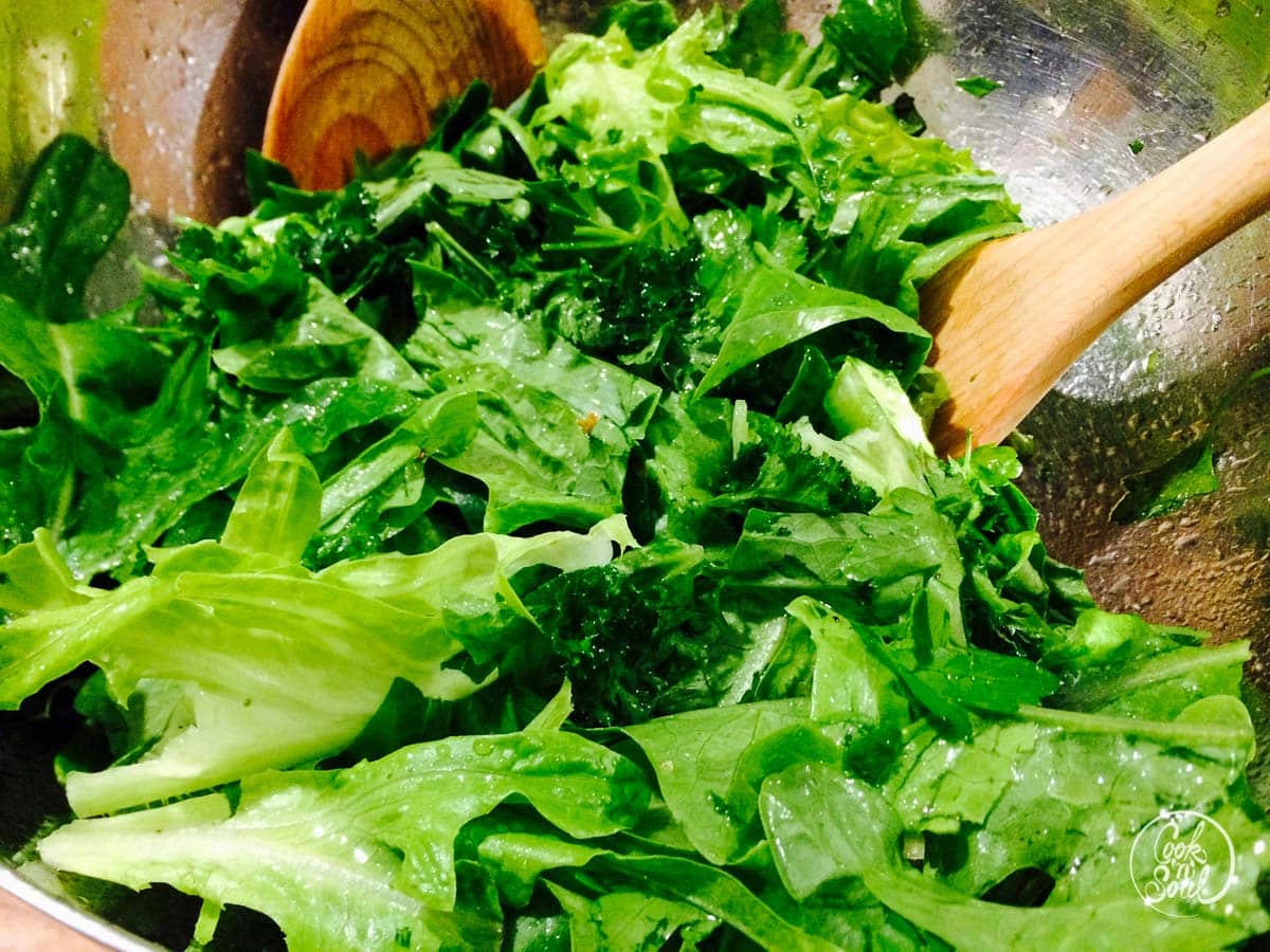 der (Blatt-)Salat