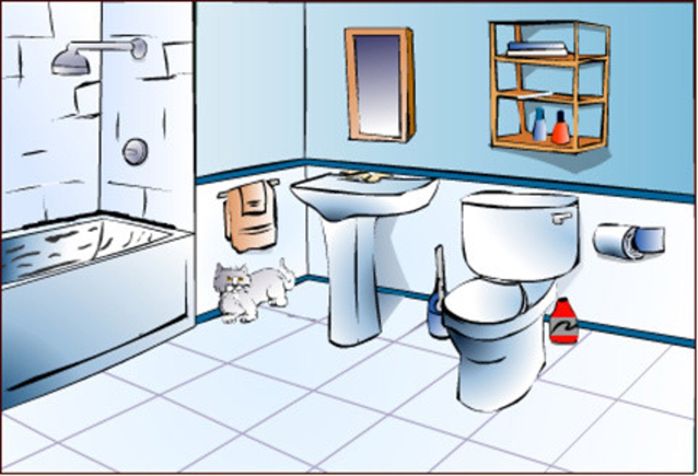 <p>bathroom</p>
