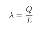 <p>L = R theta </p><p>R = radius</p><p>(theta is total angle of arc in radians)</p>