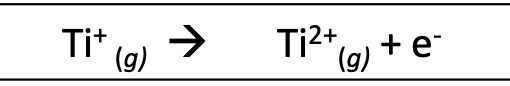 <ul><li><p>The <strong>second ionisation energy </strong>(<strong>IE<sub>2</sub></strong>) is the energy required to remove the second mole of electrons from each +1 ion in a mole of gaseous +1 ions, to form one mole of +2 ions</p></li></ul><p></p>