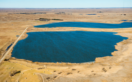 lakes formed by wind
