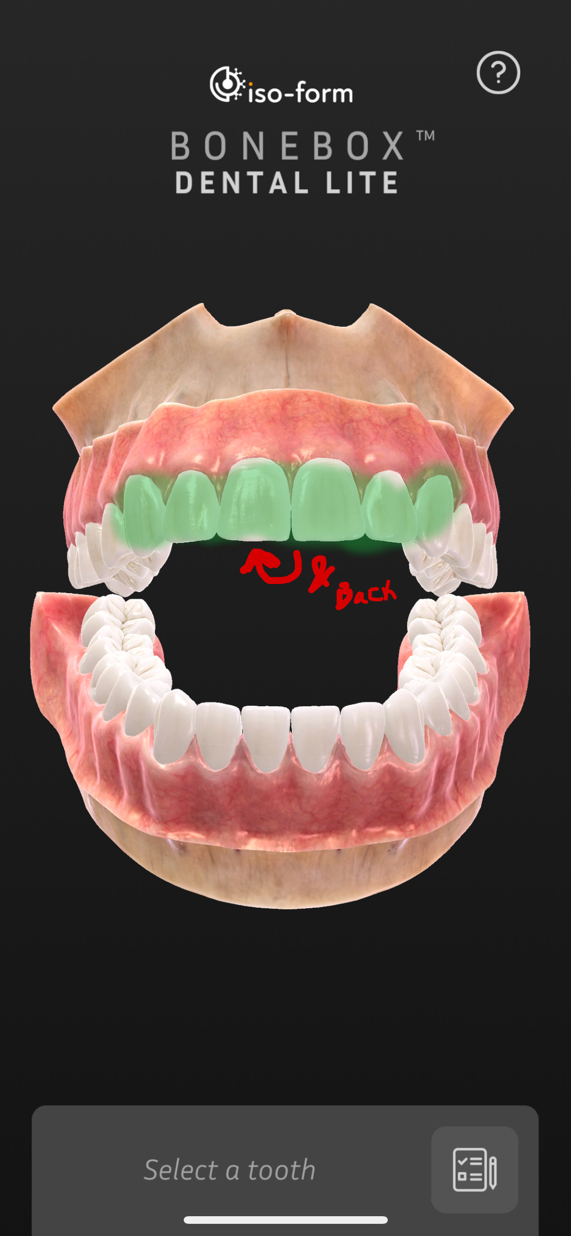 <p>Name the treatment area</p>