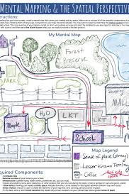 <p>internal representations of places we’ve experienced; e.g., your idea of how to get from school to home</p>