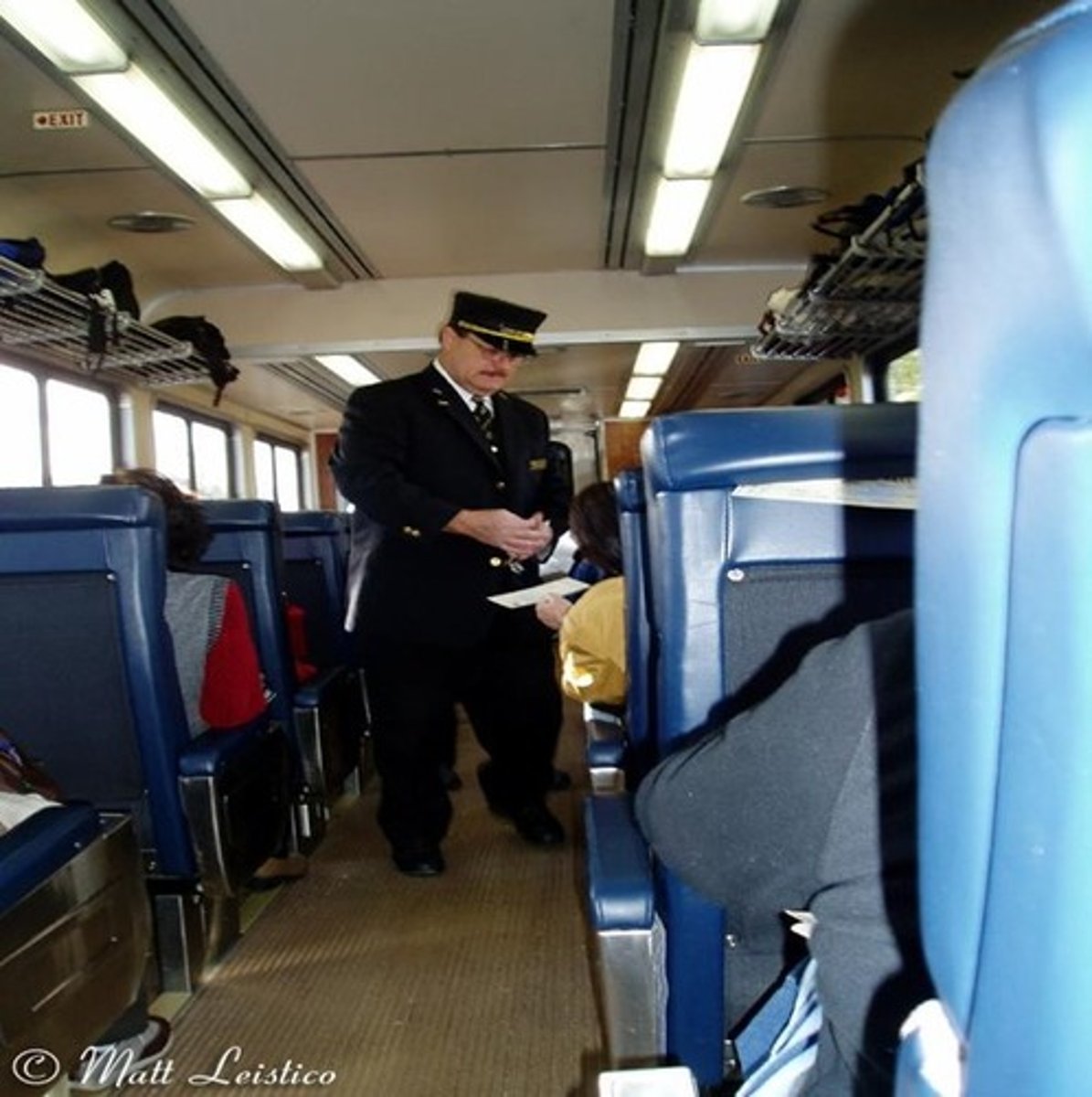 <p>conductor / ticket collector</p>