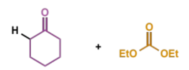 <p>overall eqn for crossed Claisen</p>