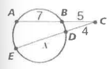 <p>If two secant segments share the same point outside a circle, what is the product of the length of one secant and its external segment length equal to?</p>