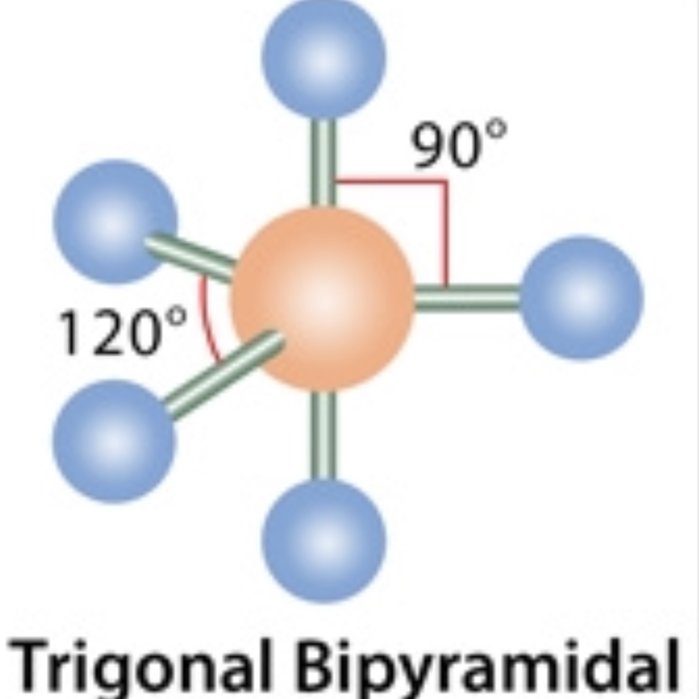 <p>Trigonal Bipyramidal </p>