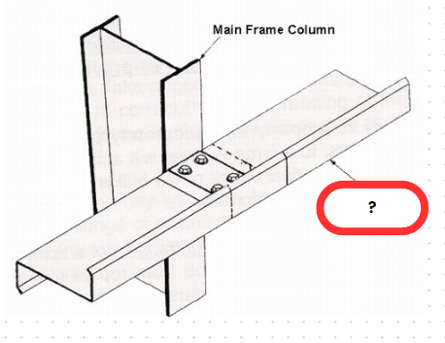 <p>GIRT</p><p>is a horizontal structural member in a framed wall</p>