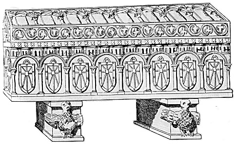 <p>A coffin for inhumation burials, widely used throughout the Roman empire starting in the second century A.D. Most luxurious were of marble, but they were also made of other stones, lead and wood.</p>