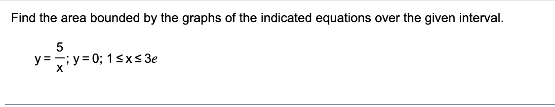 <p>Find the area between the two curves</p>