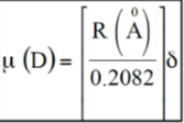 <p>In reality, there is not a complete transfer of electrons from one atom to the next.</p><p>○ There is a partial transfer, which leads to the formation of the dipole moment</p><p>(μ)</p><p>Equation for Dipole Moment:</p><p>δ= fraction of a unit charge on each atom in a diatomic molecule</p><p>R(Å) = distance separating atoms (in angstroms)</p><p>We can take δ(100) = % ionic character</p><p></p>
