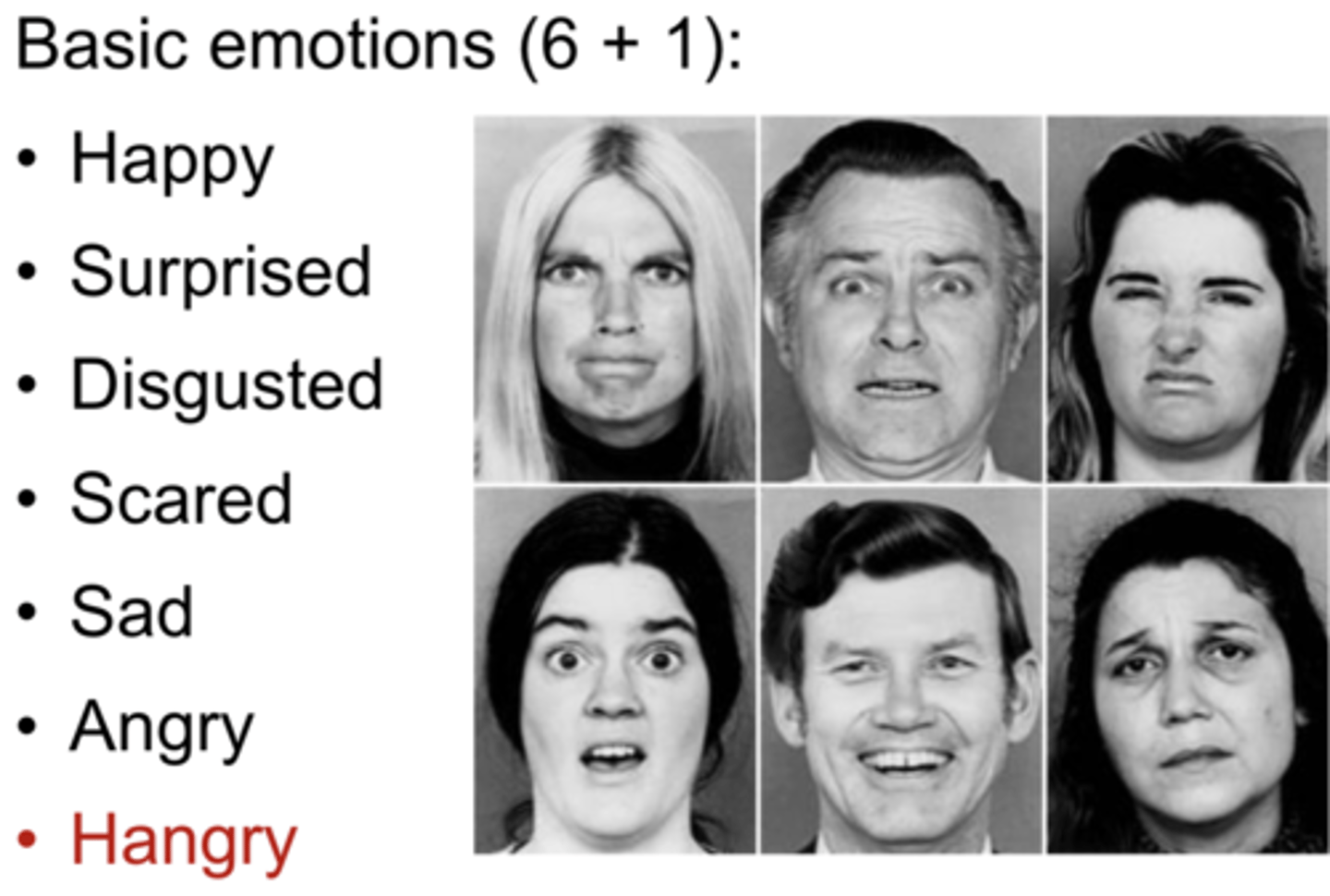 <p>- all emotions are derived from a set of innate universal emotions- basic emotion model</p>