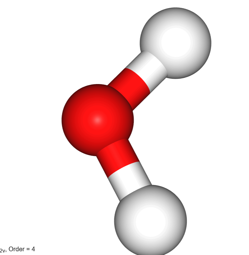 <p><span>E, (C n ) C 2 and (n σv) 2 σv are present.</span></p>