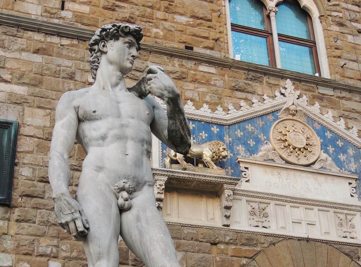 <p>• Origin: Florence &nbsp; • Style: Marble sculpture</p><p class="p1">• Renaissance human ideal.</p>