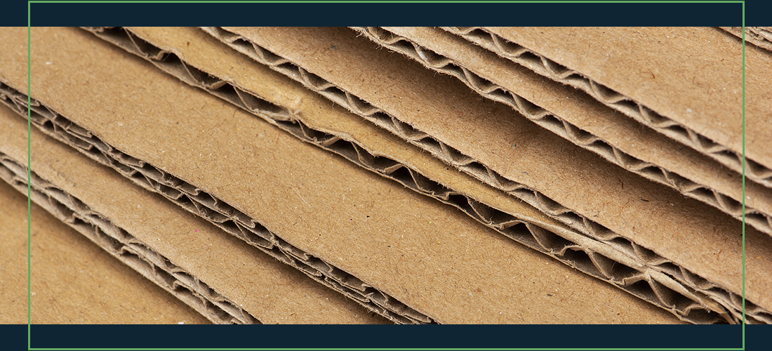 <p>Corrugated card</p>