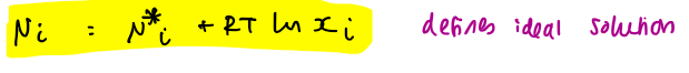 <ul><li><p>assumption is made that components in solutions behave like real ideal gases </p></li></ul><p></p>