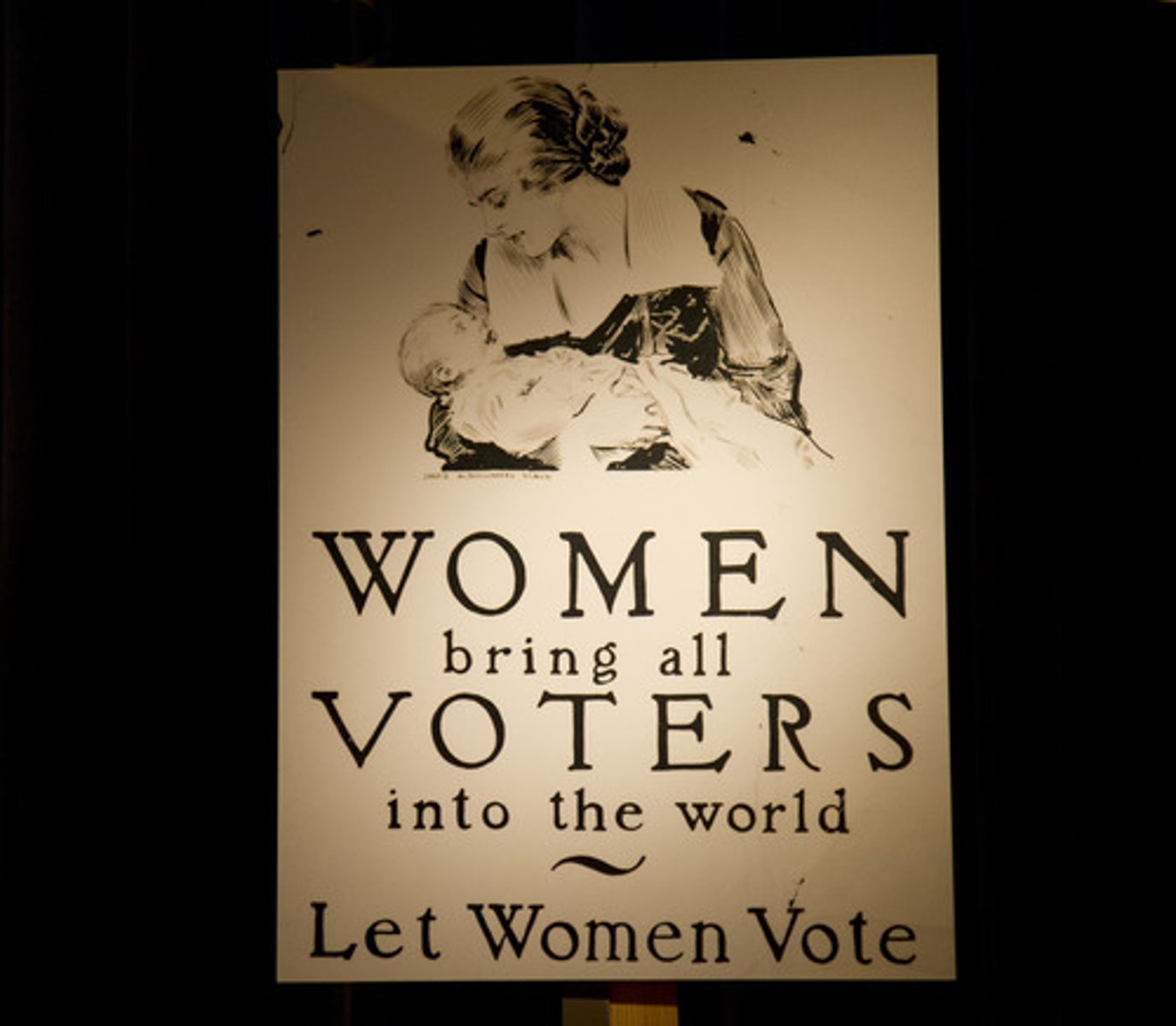<p>Amendment to the U.S. Constitution (1920) extended the right to vote to women in federal or state elections.</p>