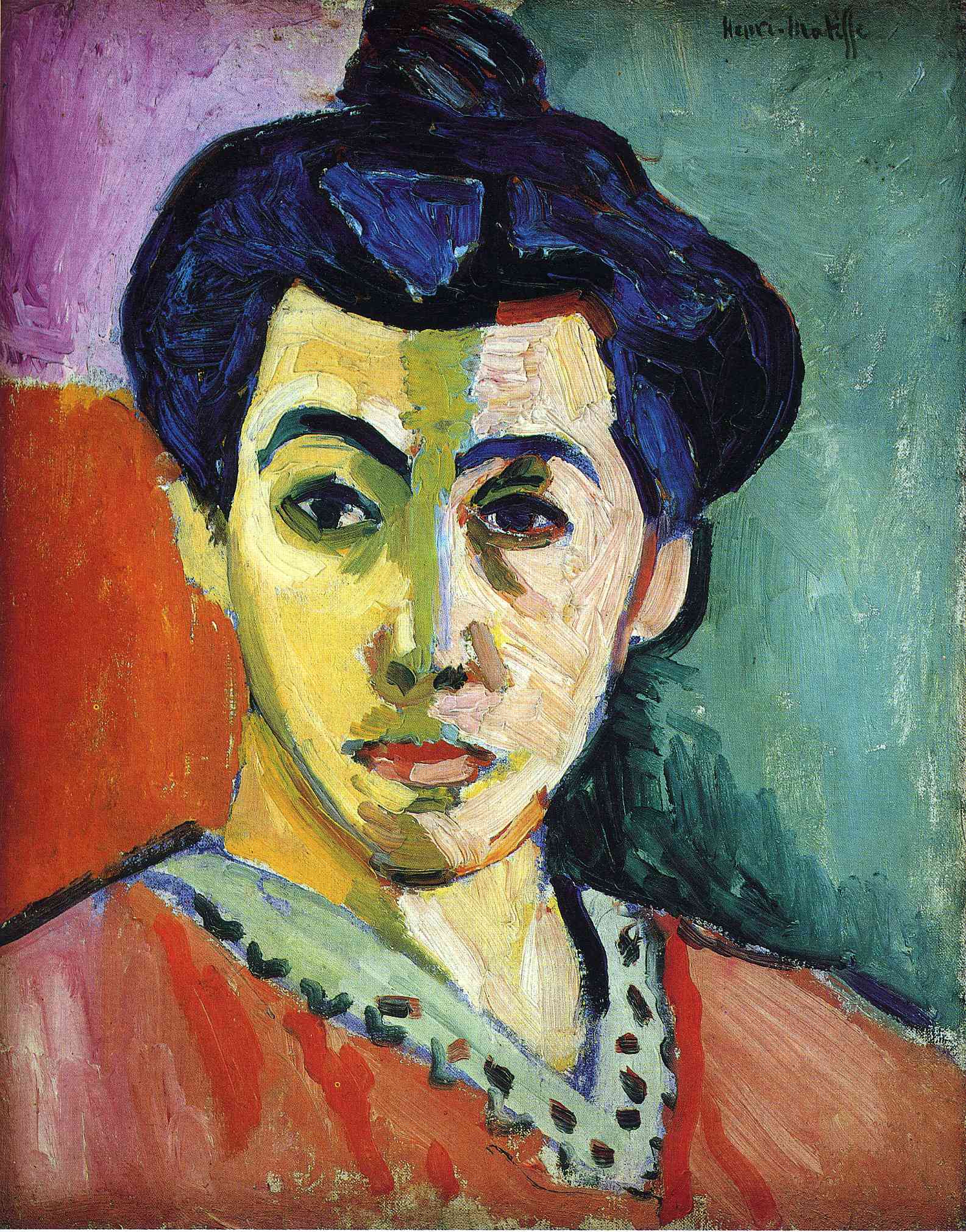 <p>Portrait of Madame Matisse</p>