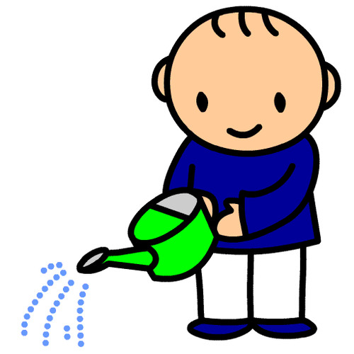 <p>gives water to</p>